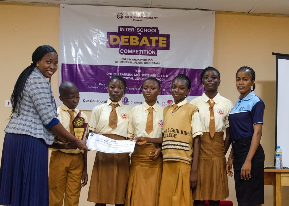 Debate competition winners
