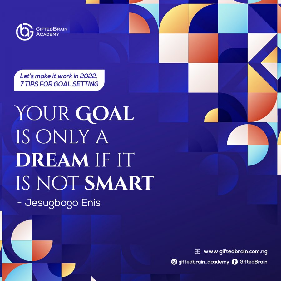 Create SMART goals
